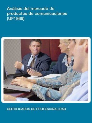 cover image of UF1869--Análisis del mercado de productos de comunicaciones